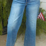 Risen Confidence Cropped Tummy Control Jeans