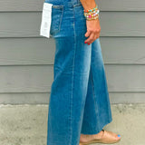 Risen Confidence Cropped Tummy Control Jeans