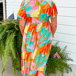 Tropical Escape Maxi Dress - Jessi Jayne Boutique