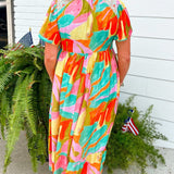 Tropical Escape Maxi Dress - Jessi Jayne Boutique