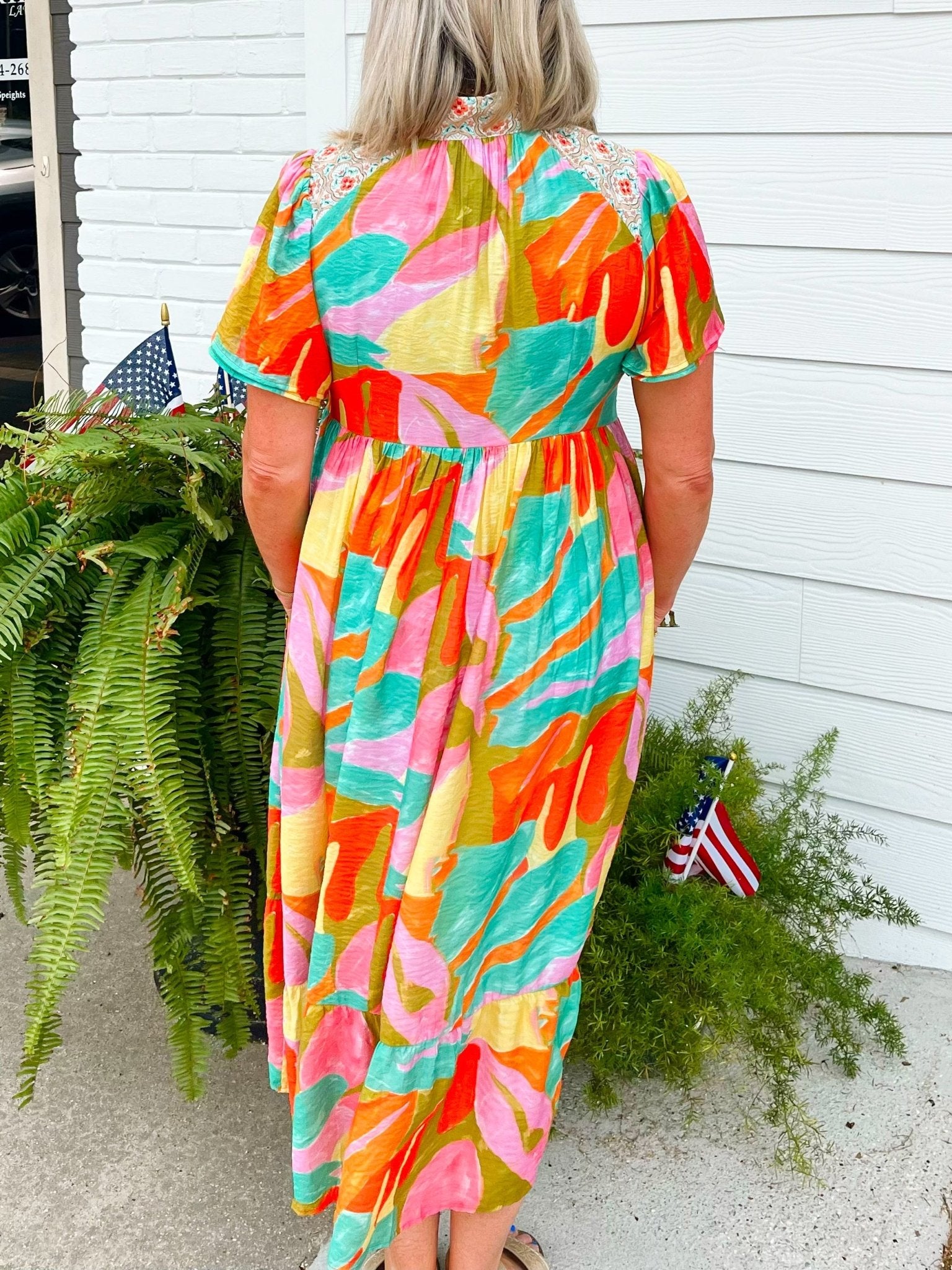 Tropical Escape Maxi Dress - Jessi Jayne Boutique