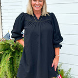 Midnight Grace Mini Dress - Jessi Jayne Boutique