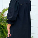 Midnight Grace Mini Dress - Jessi Jayne Boutique