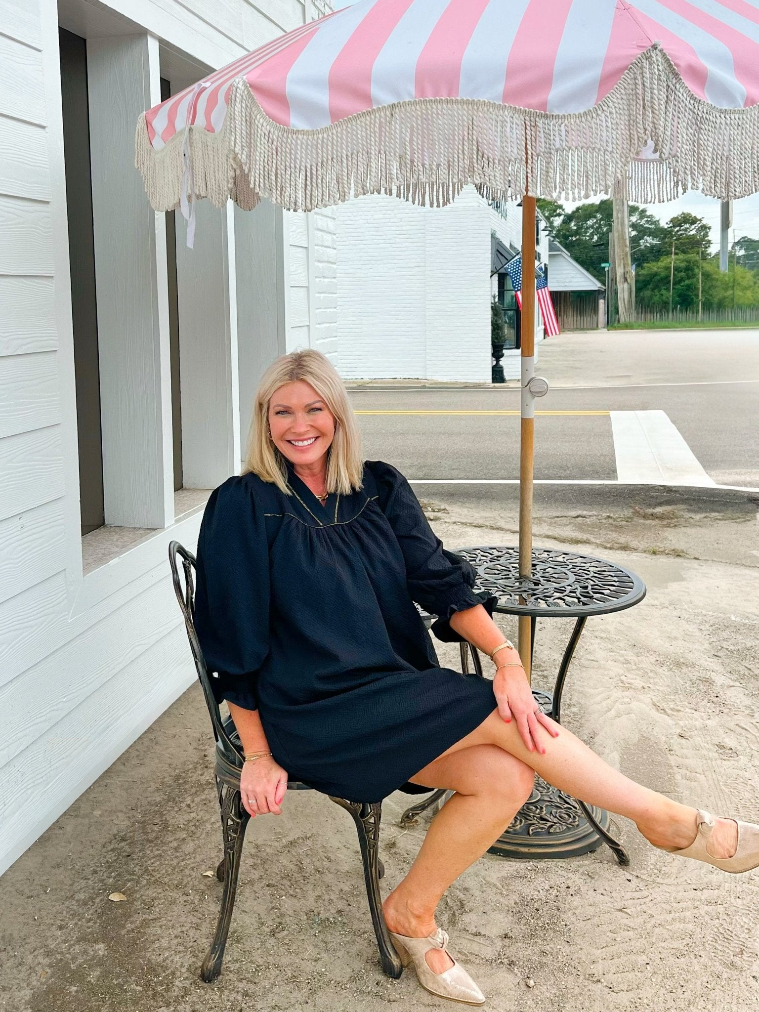 Midnight Grace Mini Dress - Jessi Jayne Boutique