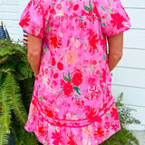 Pink Garden Party Dress - Jessi Jayne Boutique