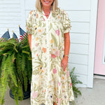 Sage Meadow Midi Dress - Jessi Jayne Boutique