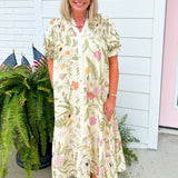 Sage Meadow Midi Dress - Jessi Jayne Boutique
