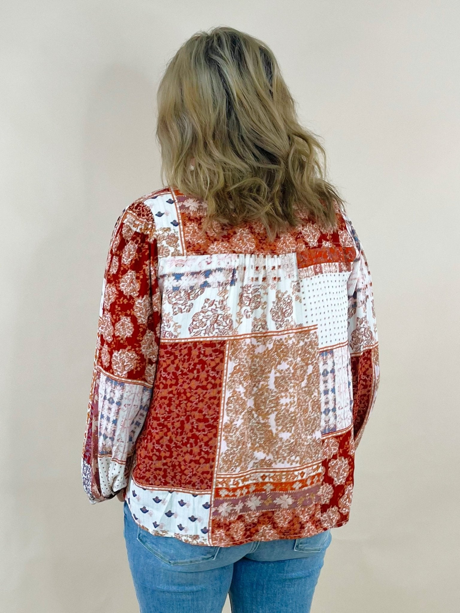 Amber Horizon Blouse - Jessi Jayne Boutique