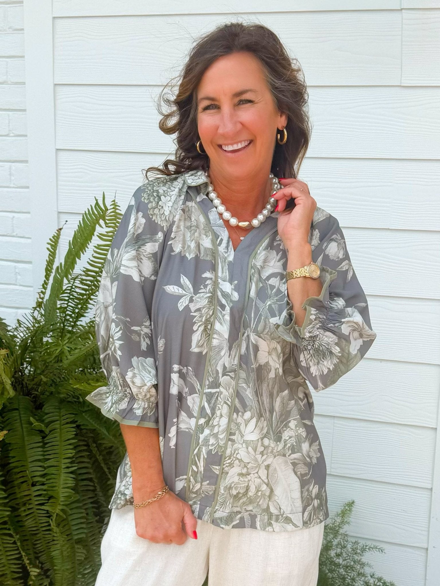 Twilight Garden Top - Jessi Jayne Boutique