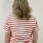 Sugar and Spice Stripe Tee - Jessi Jayne Boutique