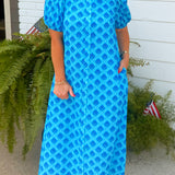 Bluebell Brunch Midi Dress