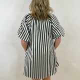 On the Line Striped Dress - Jessi Jayne Boutique