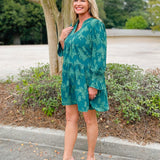 Wildflower Whisper Textured Tiered Dress - Jessi Jayne Boutique