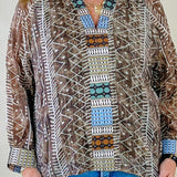 Nomad Muse Tribal Blouse - Jessi Jayne Boutique