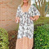 Boheme Breeze Midi Dress - Jessi Jayne Boutique