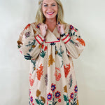 Meadow Muse Embroidered Mini Dress - Jessi Jayne Boutique