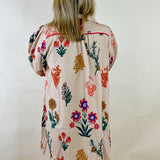 Meadow Muse Embroidered Mini Dress - Jessi Jayne Boutique
