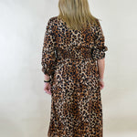 Savanna Stroll Zip Midi Dress - Jessi Jayne Boutique