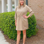 City Stroll Textured Knit Dress - Jessi Jayne Boutique
