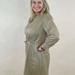 City Stroll Textured Knit Dress - Jessi Jayne Boutique