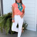 Risen Coastal Classic White Cropped Jeans - Jessi Jayne Boutique