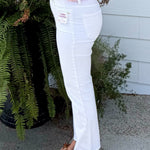 Risen Coastal Classic White Cropped Jeans - Jessi Jayne Boutique