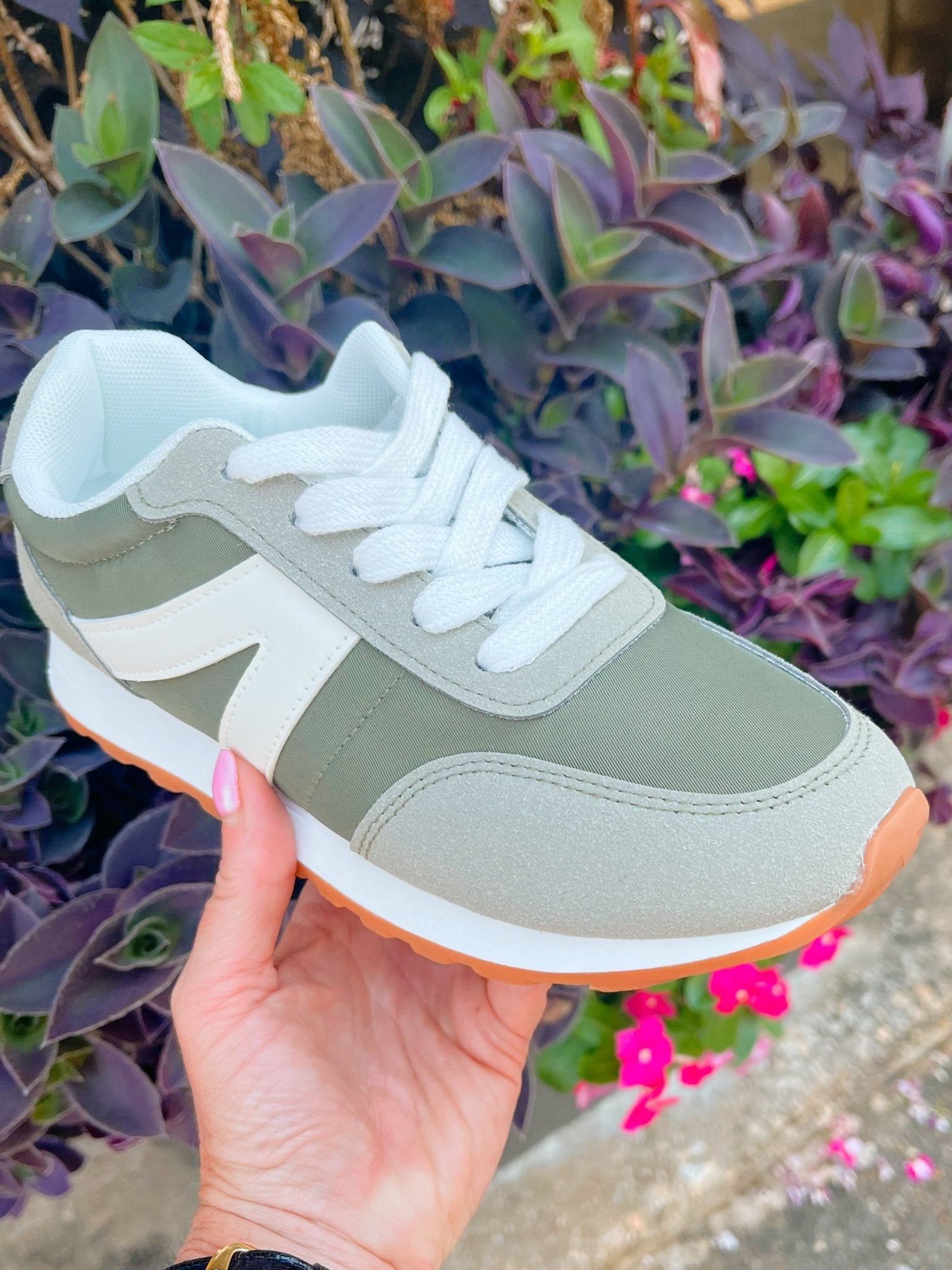 Very G Olive Joel Sneakers - Jessi Jayne Boutique