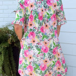 Garden Romance Floral Dress - Jessi Jayne Boutique