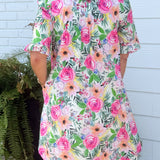 Garden Romance Floral Dress - Jessi Jayne Boutique
