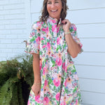 Garden Romance Floral Dress - Jessi Jayne Boutique