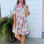 Garden Romance Floral Dress - Jessi Jayne Boutique