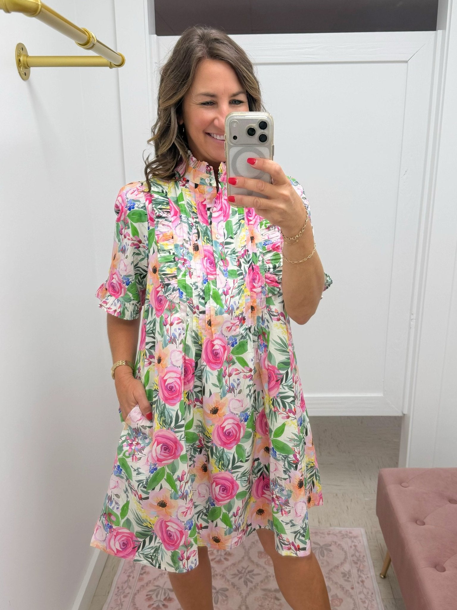 Garden Romance Floral Dress - Jessi Jayne Boutique