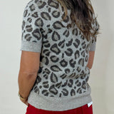 Savannah Leopard Knit Top - Jessi Jayne Boutique