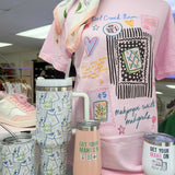 Mahjong Collage Graphic Tee