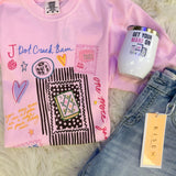 Mahjong Collage Graphic Tee