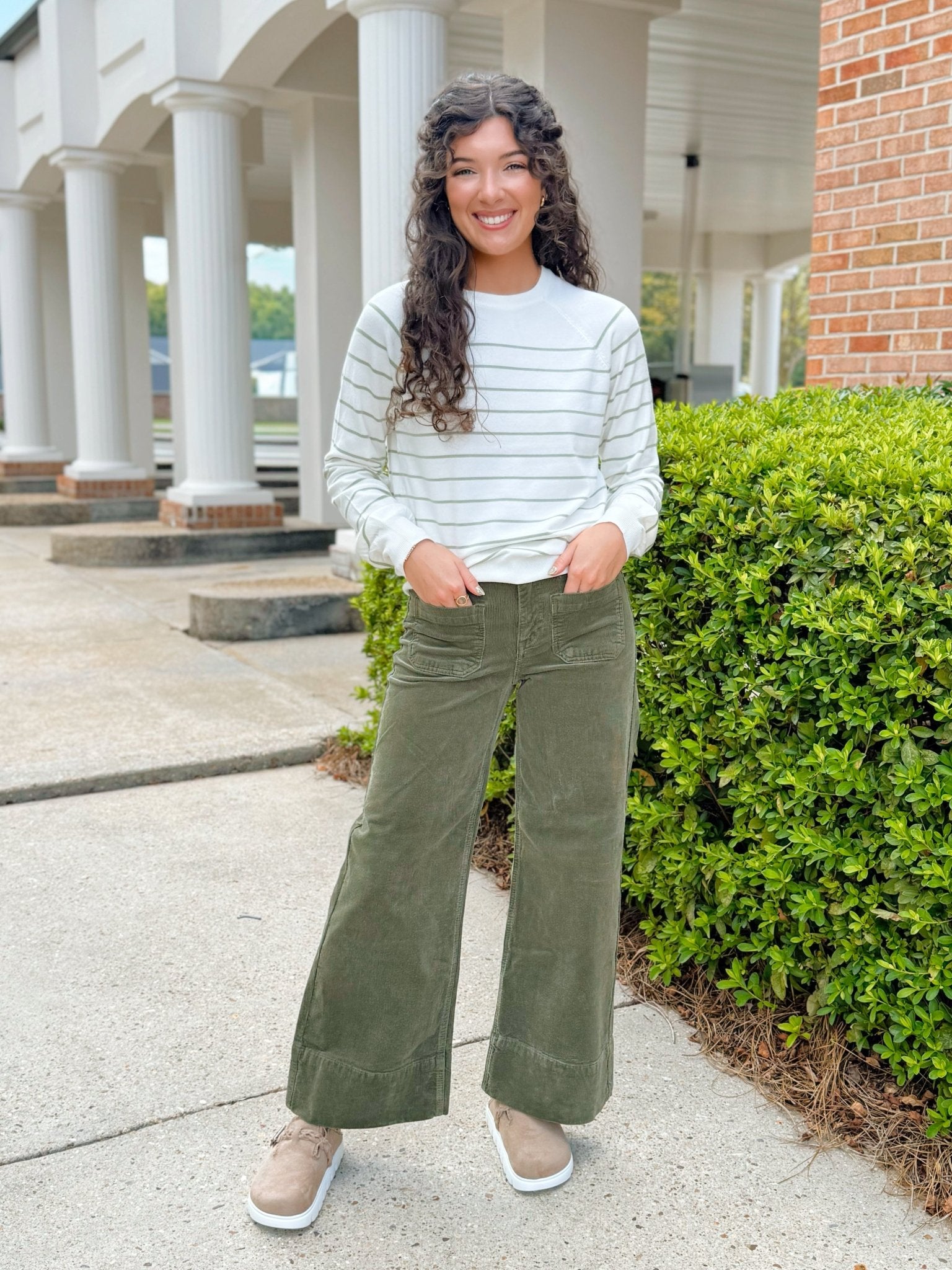 Weekend Stripe Knit Top - Jessi Jayne Boutique