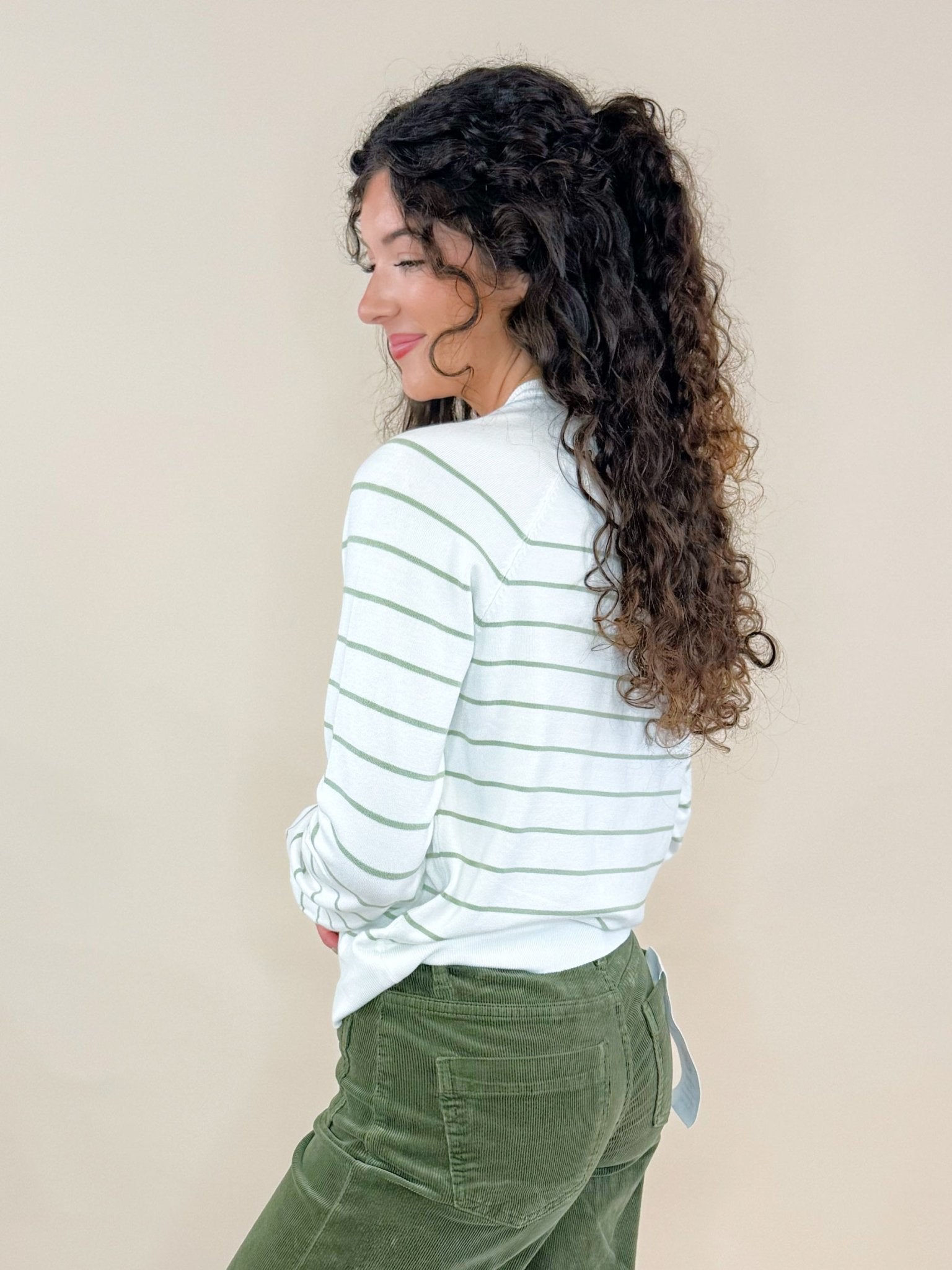 Weekend Stripe Knit Top - Jessi Jayne Boutique