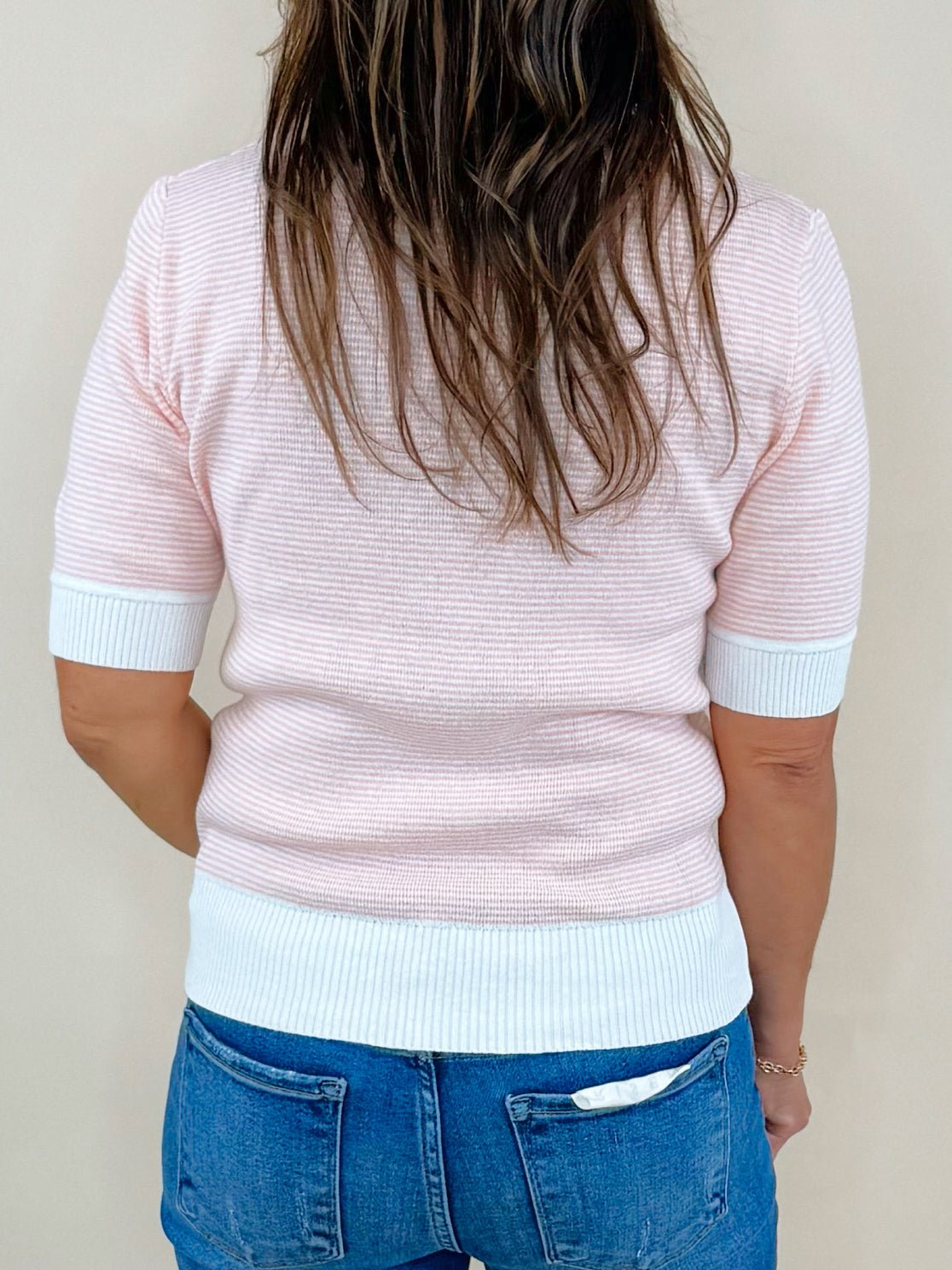 Sugar Plum Henley Knit Top - Jessi Jayne Boutique
