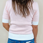 Sugar Plum Henley Knit Top - Jessi Jayne Boutique