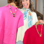 Everyday Mock Neck Sweater Top - Jessi Jayne Boutique