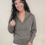 Utility Zip Cardigan - Jessi Jayne Boutique