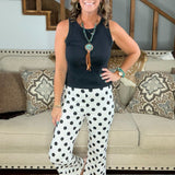 Spot On Polka Dot Crop Pants