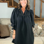 Midnight Grace Mini Dress - Jessi Jayne Boutique