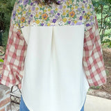 Patchwork Prairie Floral Top