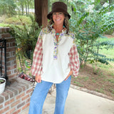 Patchwork Prairie Floral Top