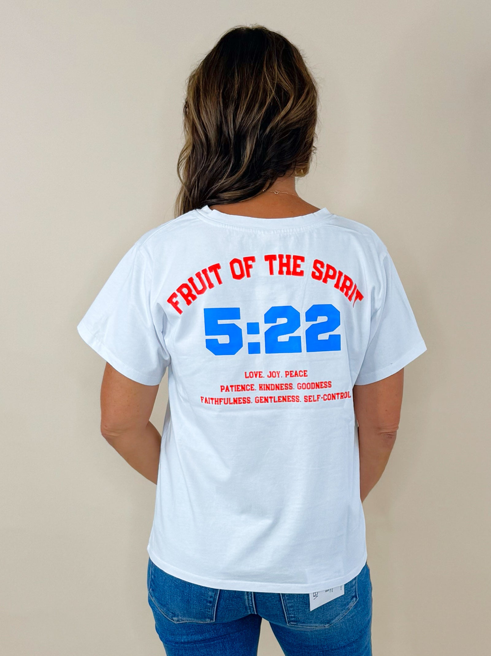 Galatians 5:22 Graphic Tee - Jessi Jayne Boutique