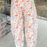 Wildflower Way Barrel Pants - Jessi Jayne Boutique