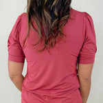 Soft Statement Puff Sleeve Top - Jessi Jayne Boutique
