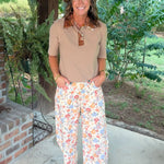 Wildflower Way Barrel Pants - Jessi Jayne Boutique
