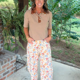 Wildflower Way Barrel Pants - Jessi Jayne Boutique